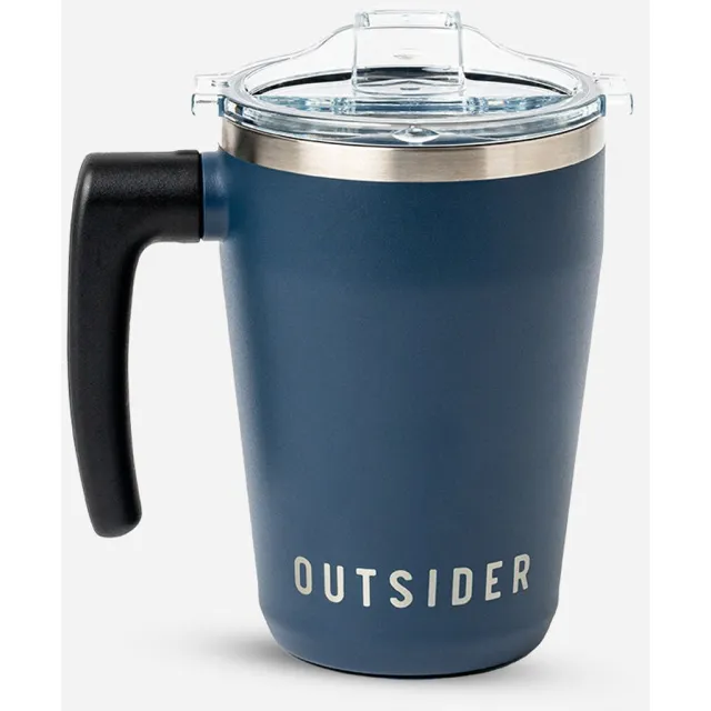 Outsider The AM Travel Mug Navy - Outsider