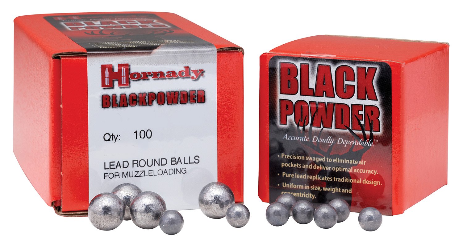 Hornady Lead Round Ball .40 cal .395 100/ct - Hornady - .395