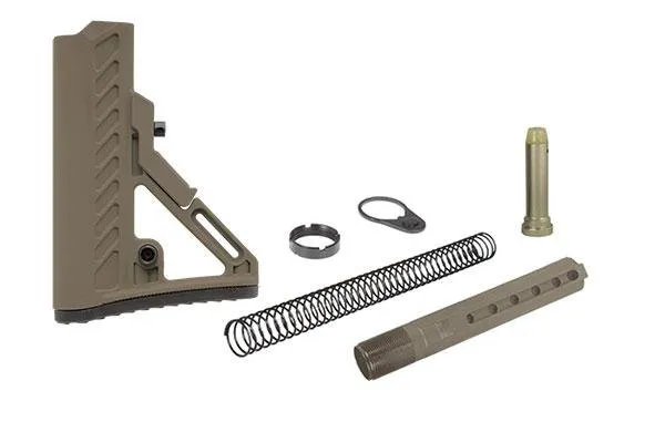Buy Leapers UTG RBUS2DM Mil-Spec Stock Kit, FDE, Polymer, Aluminum Tube online