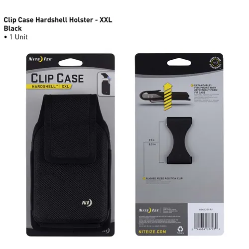 Nite-Ize Clip Case Hardshell Holster Belt-Clip Molded Shell - Nite-Ize