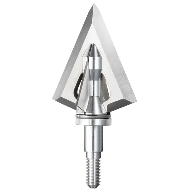 Steel Force Phat Head Broadheads 4 Blade 125 Grain 3 Pack SF24723 - Steel Force