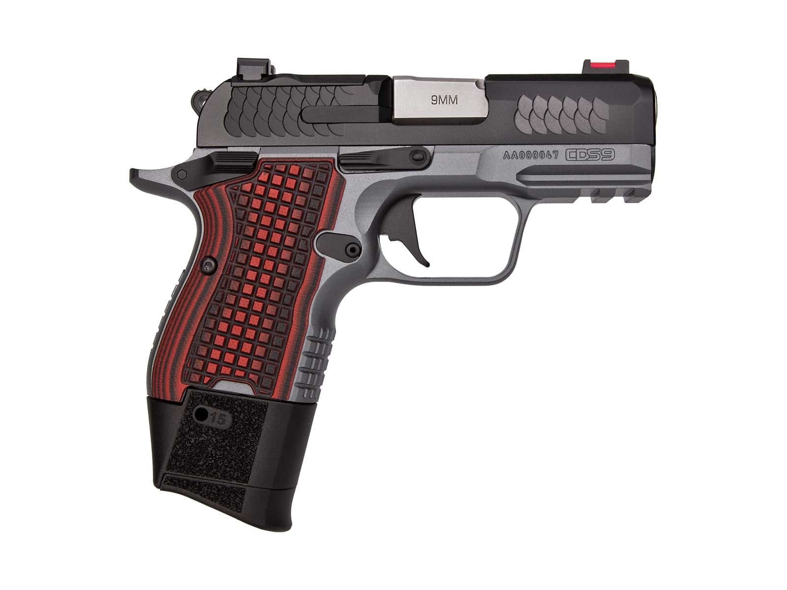 Kimber SDS9 Compact 9MM Pistol: 3.18" Barrel, Optics Ready, Black & Gray, 2 Mags - Kimber Manufacturing, Inc. - 9mm