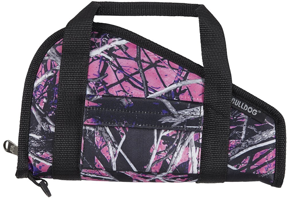 Bulldog BD600MDG Pistol Rug Small Muddy Girl Camo/Black Nylon Holds Handgun - Bulldog