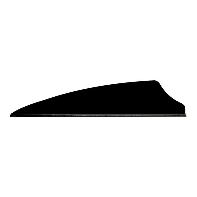 Q2i Q05041 Fusion X-II Vanes Black 2.1" 100pk Shield Cut Low Drag - Q2i
