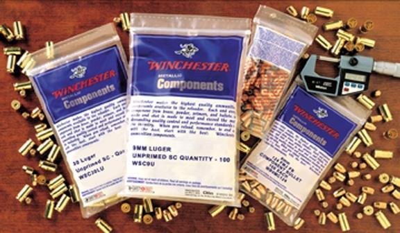Winchester Ammo WSC357MU Unprimed Cases 357 Mag Handgun Brass 100 Per Bag - Winchester