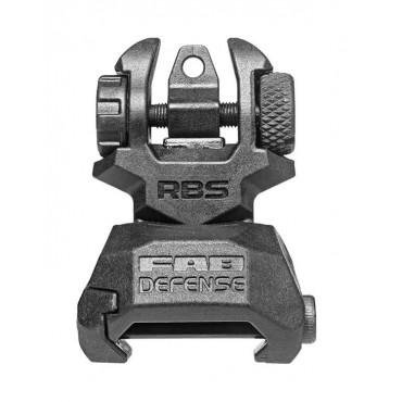 FAB Defense FXRBS Rear Back-Up Sight AR-15 Dual Aperture Black - FAB Defense
