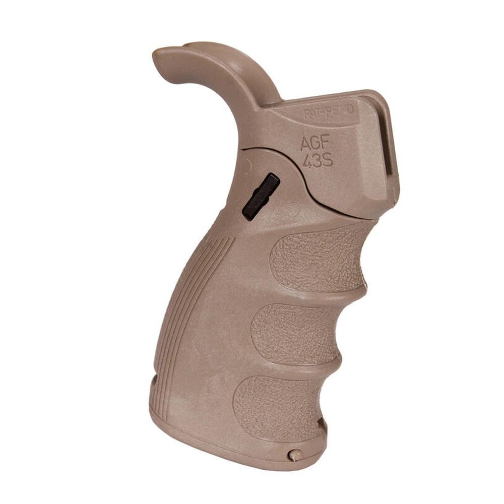 FAB Defense FX-AGF43ST AR-15/M4 Folding Pistol Grip FDE - FAB Defense