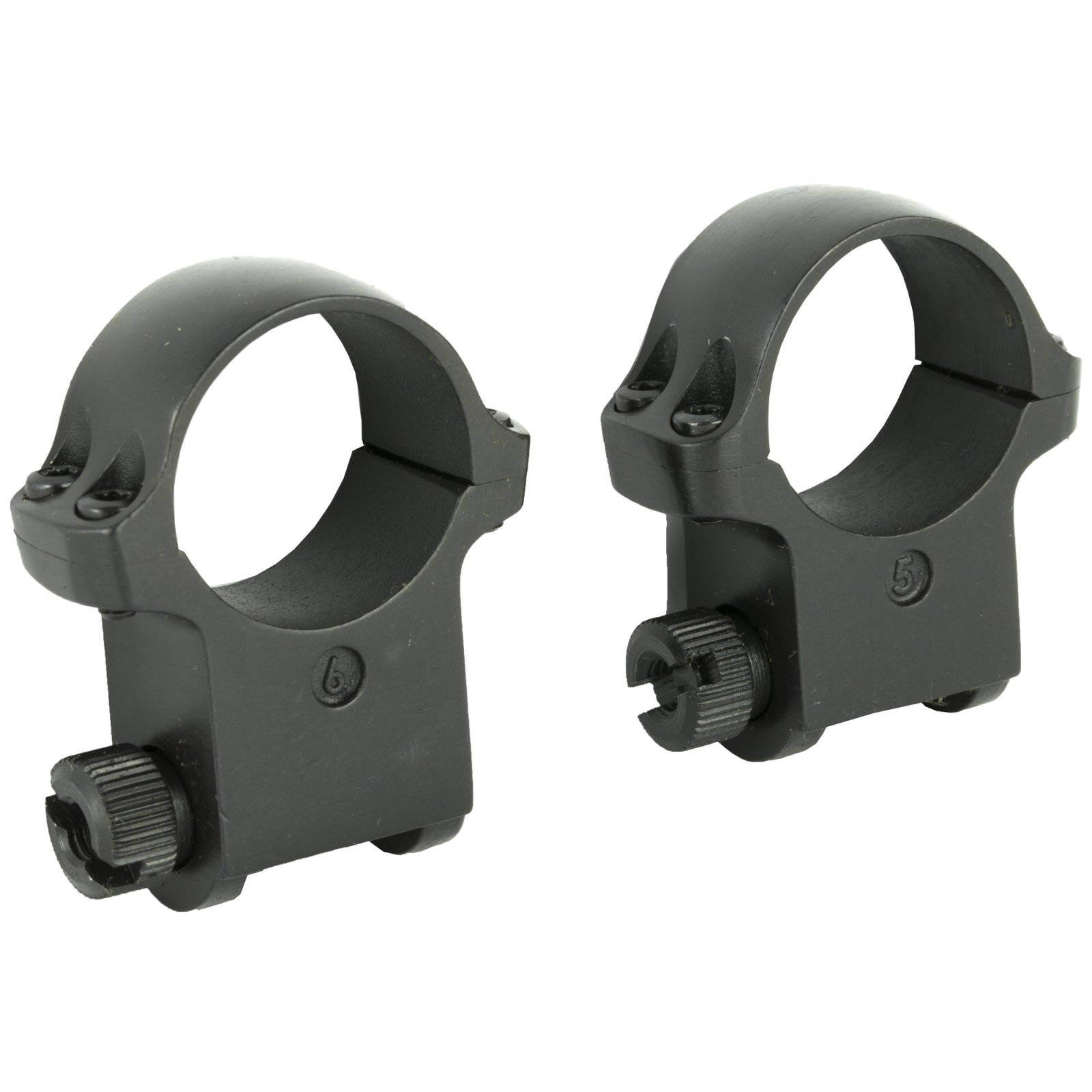 Ruger M77 Scope Ring Set 1" High Matte Blue
