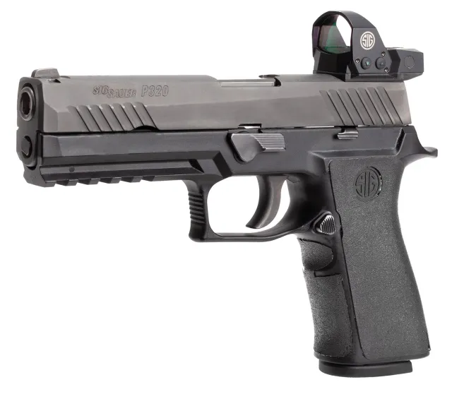 HOGUE Wrapter Rubber Adhesive Grain Grip f/Sig Sauer P320 9/40/357 (17680) - Hogue
