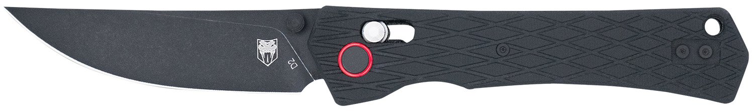 Cobra Enterprises of Utah Legacy D2 Black Bar Lock Drop Point 3.50 In - Cobra Enterprises of Utah