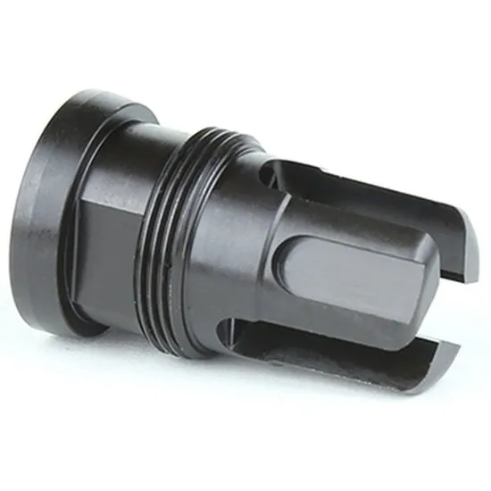 Griffin Armament TMMFH455824 .45 Cal Flash Hider 5/8x24 Black 17-4PH Steel - Griffin Armament for sale at Smoke Wagon Firearms