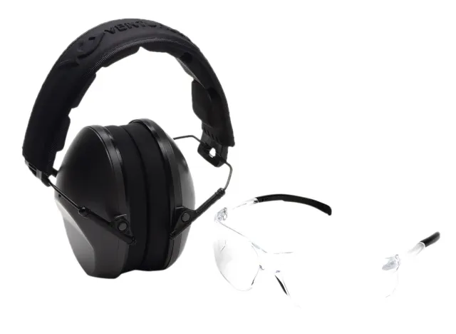Buy Pyramex Safety VGCOMBO110 Eye & Ear Protection NRR 24dB Gray Headband online