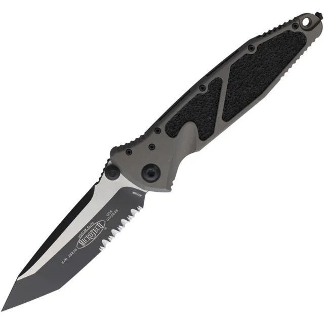 Microtech Socom Elite 161-2NC 3.98 In TNT PS Black Natural Alu Handle - MICROTECH for sale at Iron and Lace