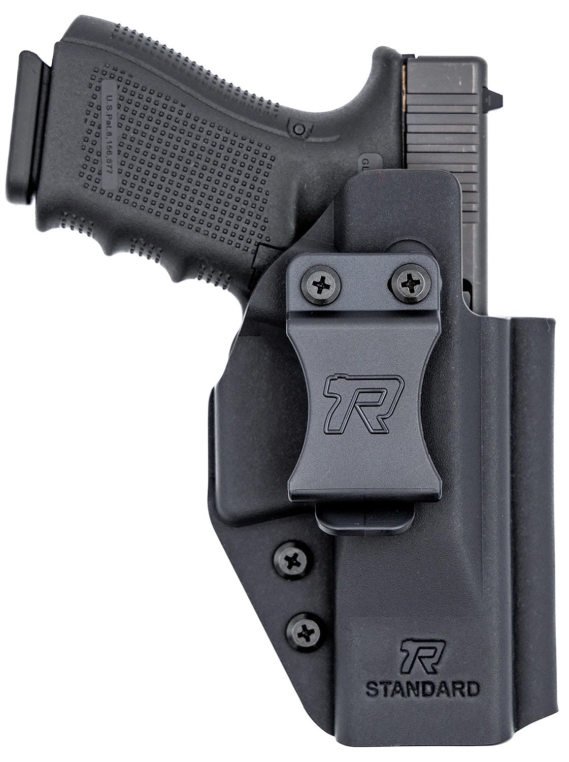 Buy ROUNDED RGUNVRSLSTNDRDBLK Universal Kydex IWB Black Belt Clip online