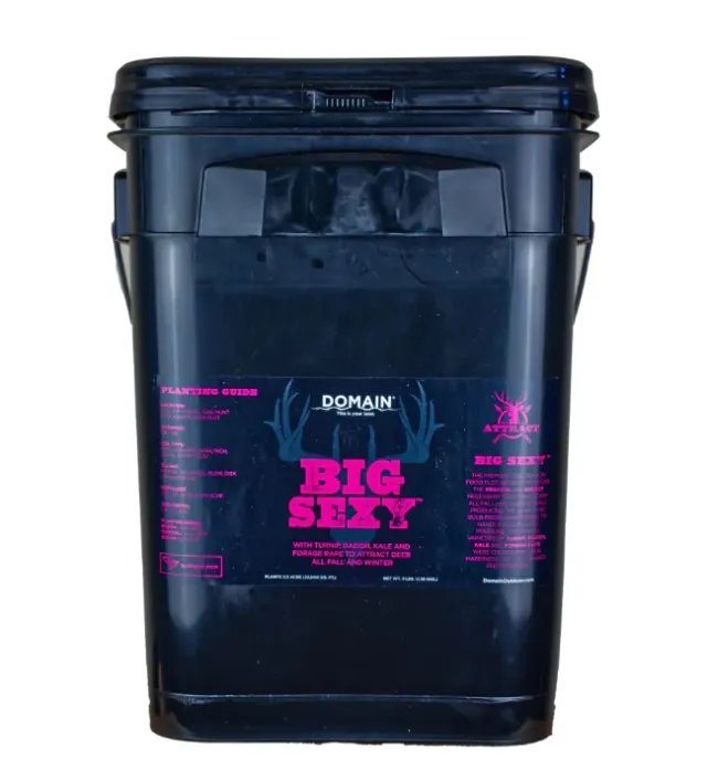 Domain BSFP3 Big Sexy Seed Mix 1/2 Acre, Turnip-Radish-Kale Blend, 3 lbs. - Domain