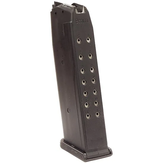 RWB 9MM 17rd. Steel Lined Mag Glock 17