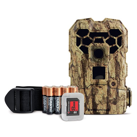 Buy StealthCam STC-QS24NGK 12MP No-Glow Trail Camera, 60ft Range, 8GB SD, 8 AA online