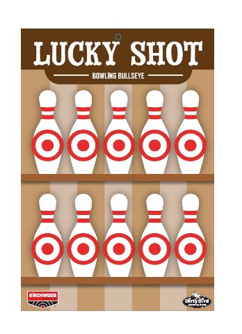 Buy Birchwood Casey Dirty Bird Lucky Shot Bowling Pins Target 12x18 6/ct online