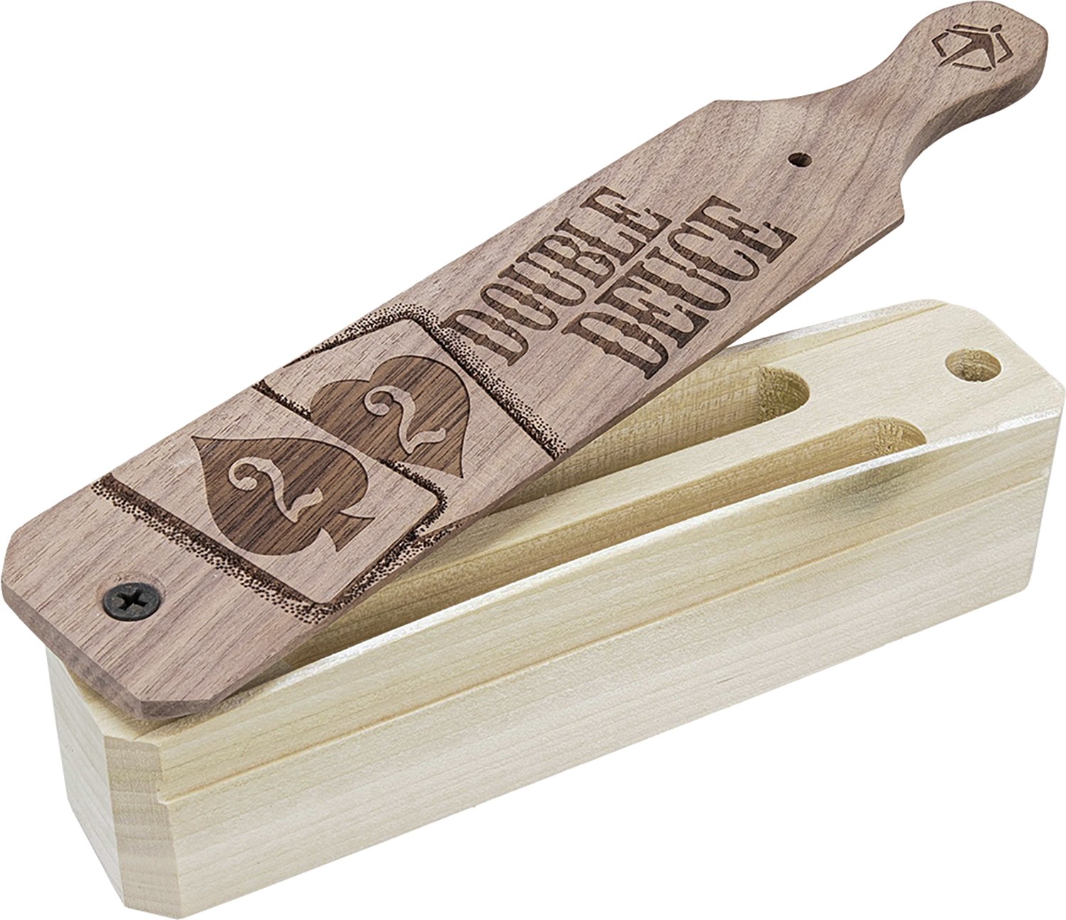 Hunters Specialties HS-DTBC Double Deuce Box Call Walnut - Hunters Specialties
