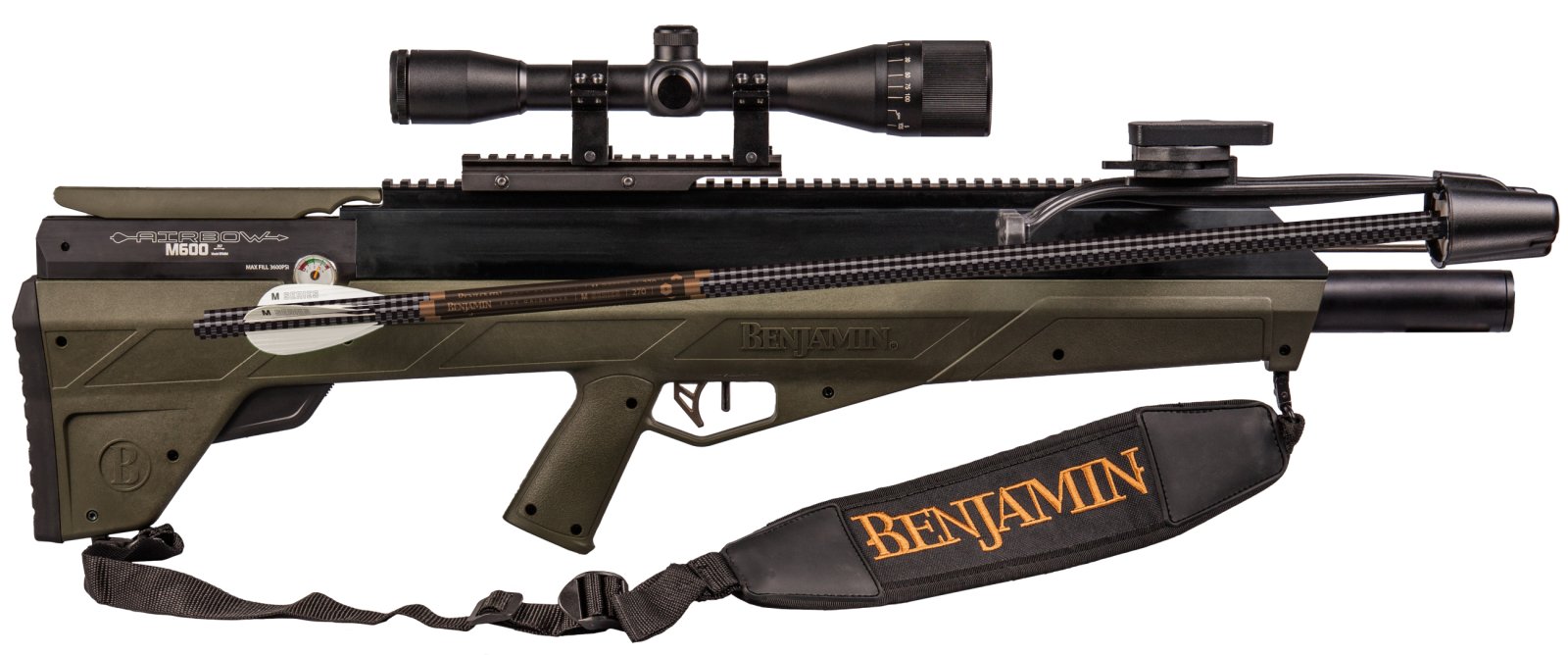 Benjamin BPABMX M600 Airbow Kit, 600 FPS, .357 Cal, 3600 PSI, 33.5" Length - Benjamin - .357