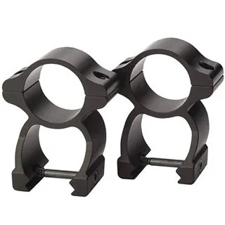 Traditions Performance Firearms See Thru Scope Rings 1 Inch Blued A1367