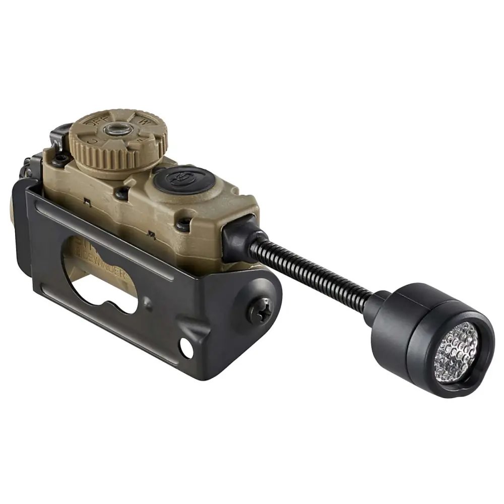 Streamlight 14307 Sidewinder Stalk Helmet Light 76 Lumens Coyote LED - Streamlight - 23/28/57/76 LUMENS