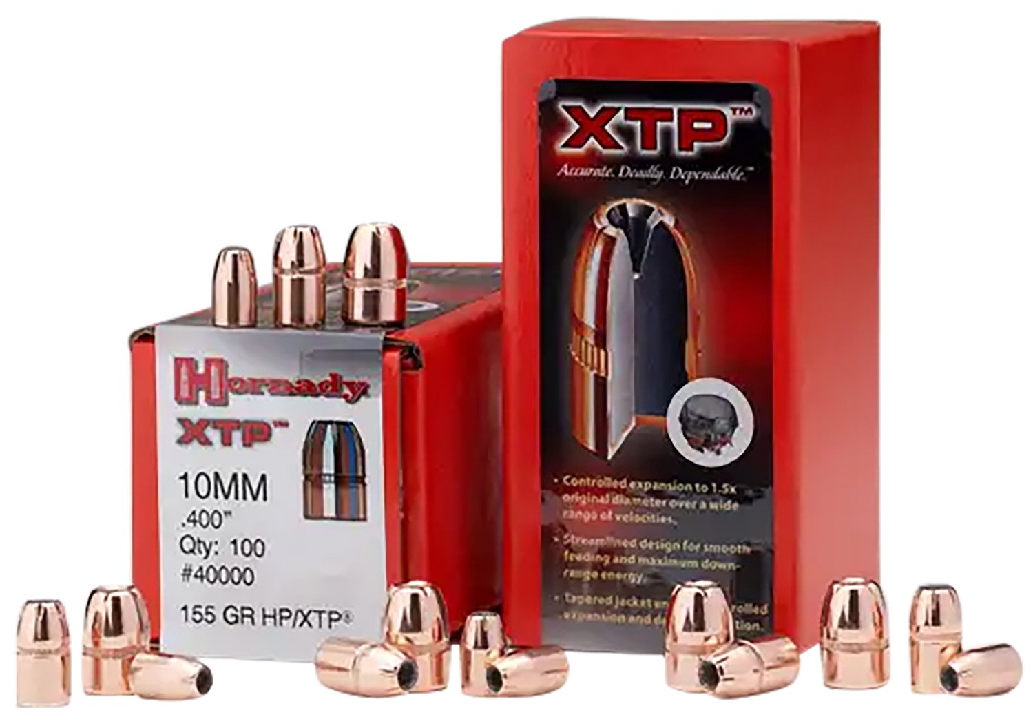Horn Hunter XTP 41 Caliber .410 210 Grain Bullets 100 Box - Hornady - 41 Caliber
