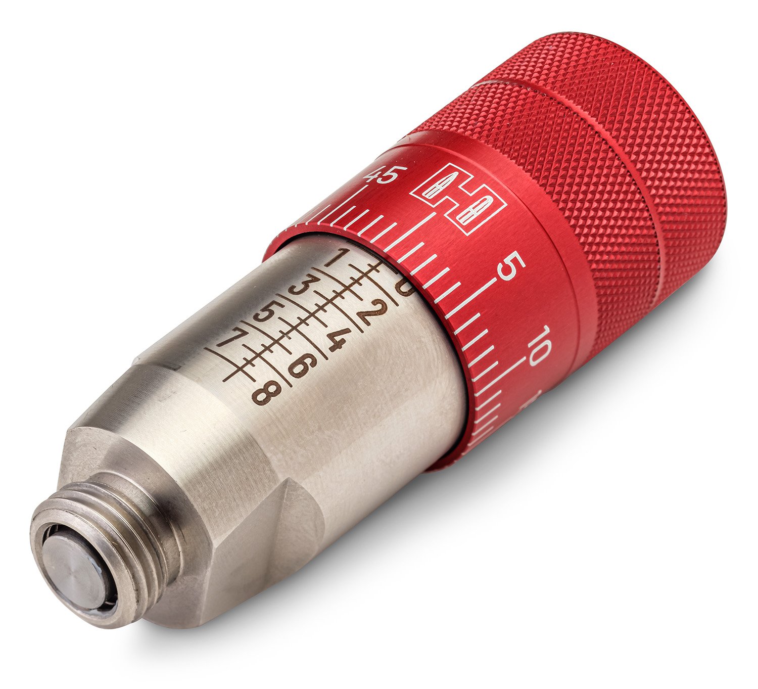 Hornady 044097 Bullet Seating Micrometer Red/Silver for Precision Loading - Hornady