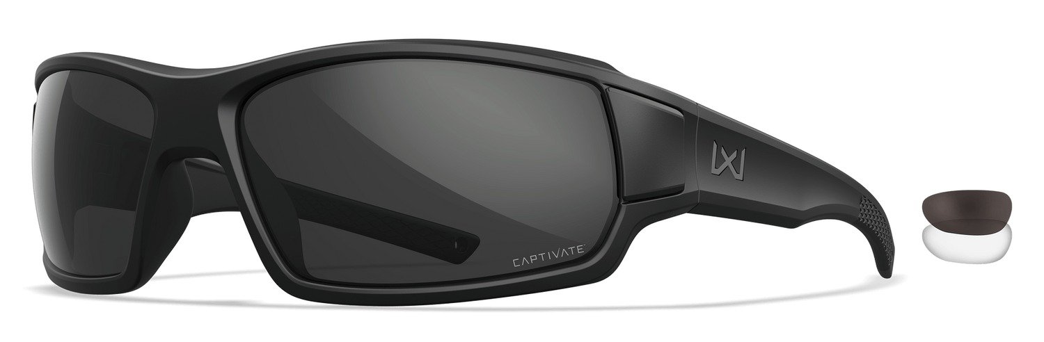 Buy Wiley X Eyewear Breach 2.5 XL CHBRC01XL CAPT GRY/CLR/MB online