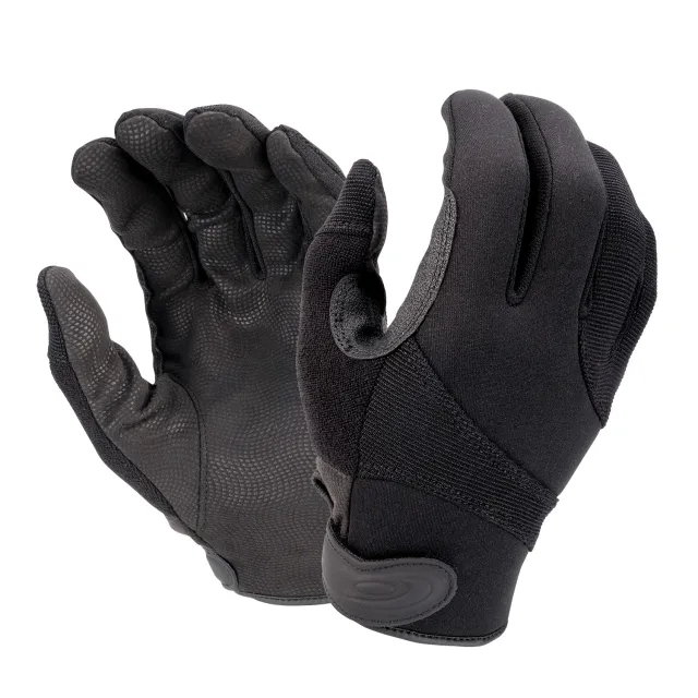 Hatch SGK100 StreetGuard Glove KEVLAR-Lined Extreme Grip Black Medium - Hatch for sale at Smoke Wagon Firearms
