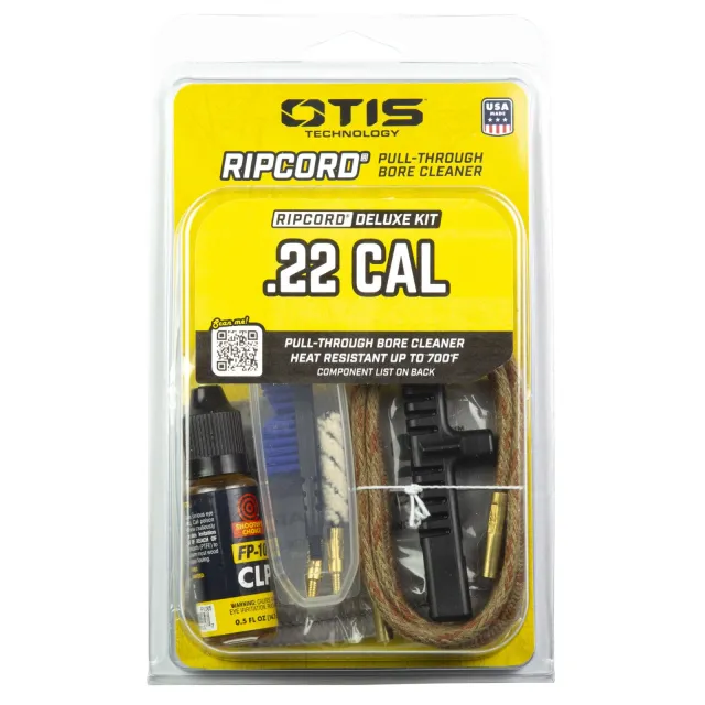 Otis Technologies .22CAL Ripcord Deluxe Kit - Complete Cleaning for On-the-Go Use - Otis Technology - .22