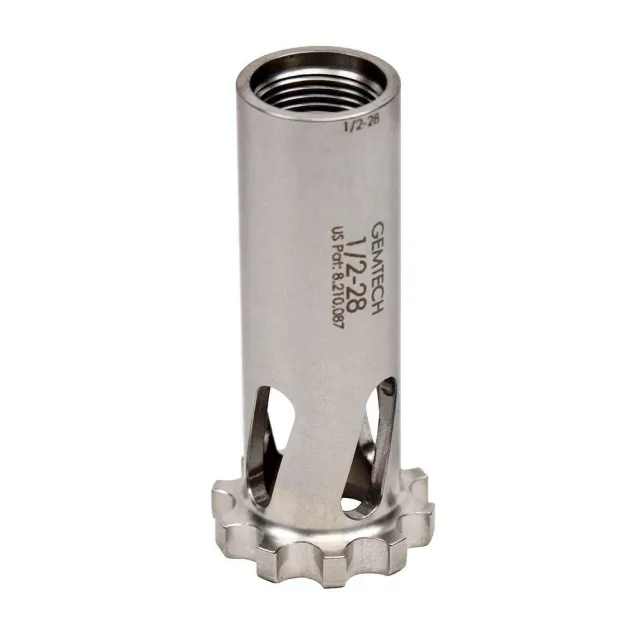 Gemtech 12169 GM-9/MM9/Tundra 1/2x28 RH 9mm Adapter - GEMTECH - 9 MM