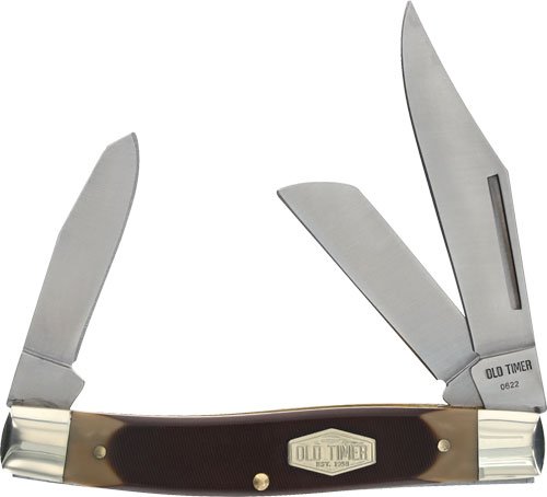 Old Timer 1179237 Senior Folding Knife 3" Clip Point Blades - Old Timer