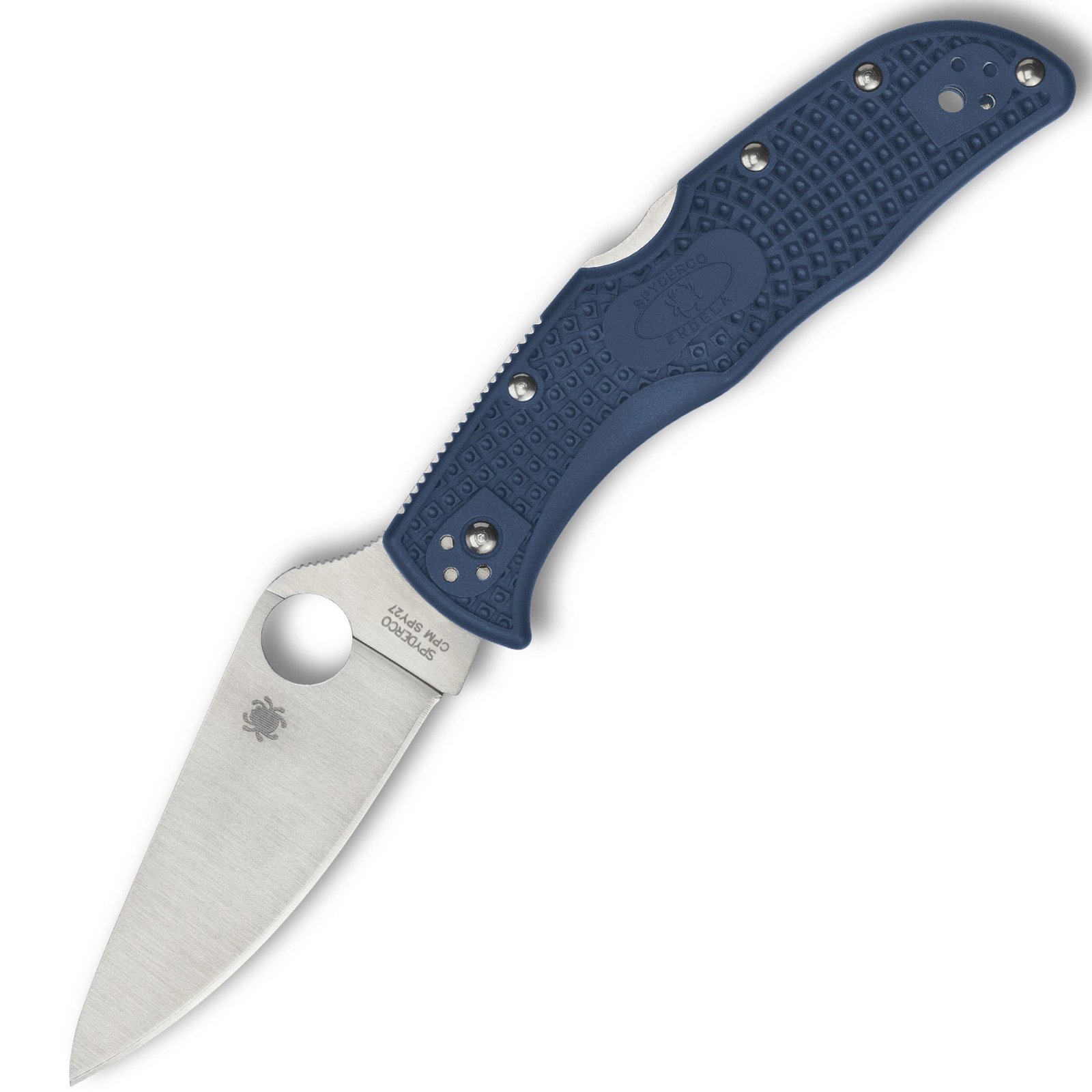 Spyderco Endela Lightweight Folding Knife 3.41" Drop Point Blade 8.1" - Spyderco