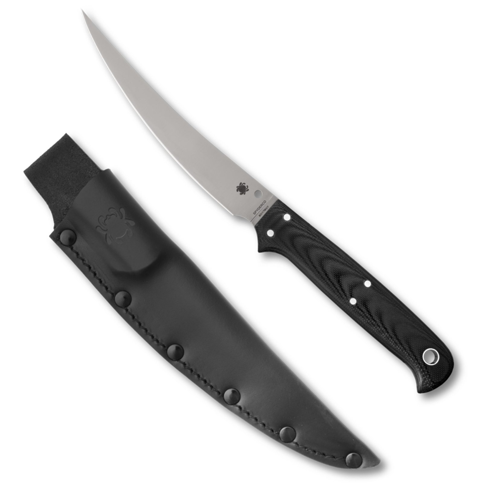 Buy Spyderco Shelter Cove FB52GP 5.78 In Satin Fixed Blade Black G10 online
