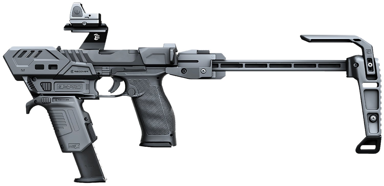 Recover Tactical SPROCBGB01 S-Pro MG Conversion Kit for Canik Black - Recover Tactical