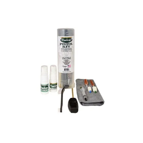 FrogLube 15257 .35-.45 Cal Mini Tube Pistol Cleaning Kit Clear