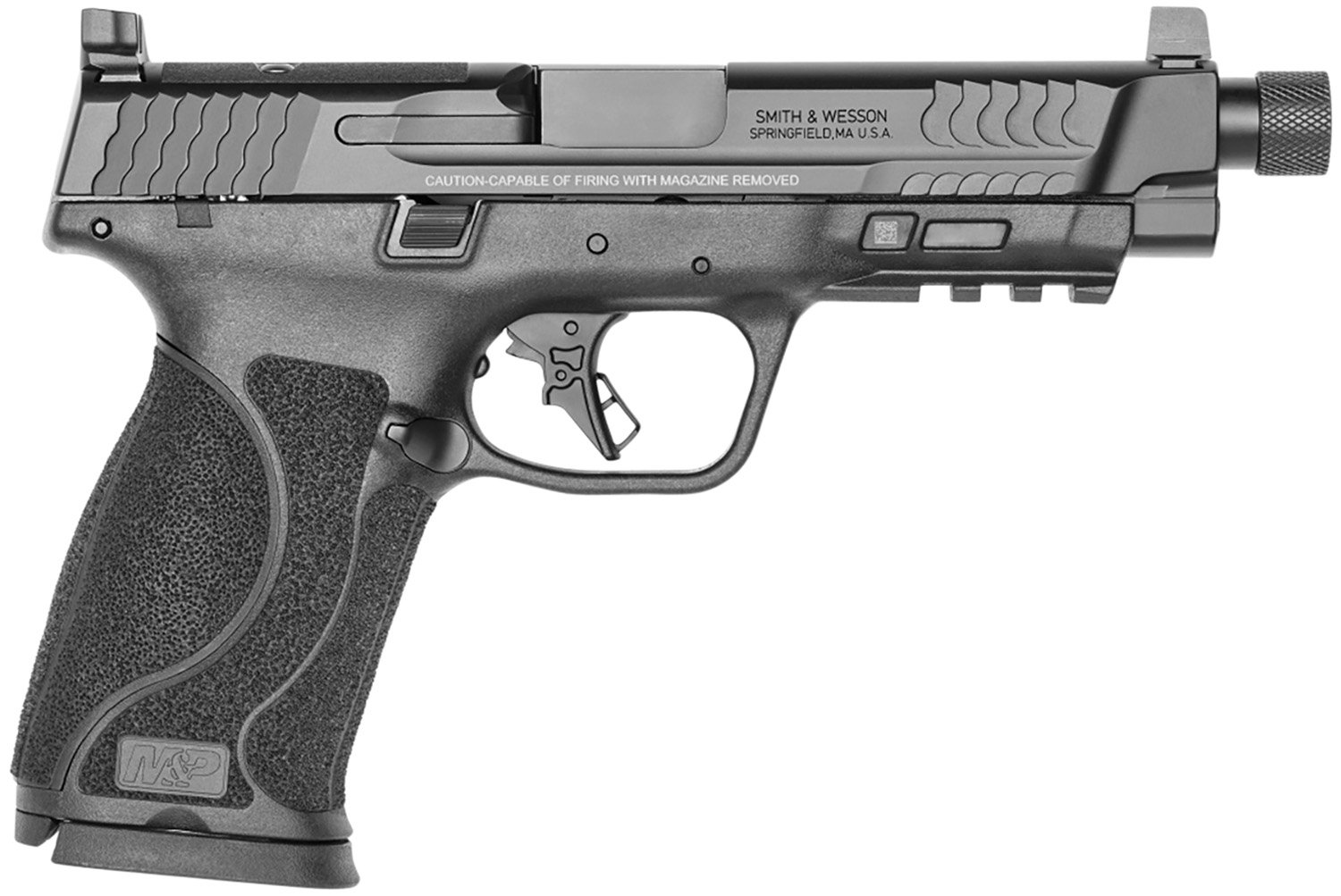 S&W M&P45 13586 45 M2 THRD BRL OR 5.12 10R - Smith & Wesson - 45 ACP