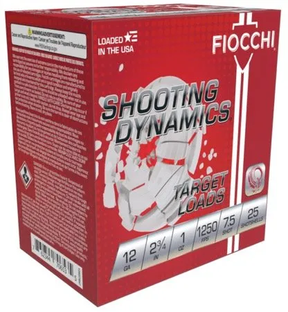 Buy Fiocchi 12SD1X75 12GAUGE 2.75In 1Oz 7.5Shot 1250FPS 25Rd online