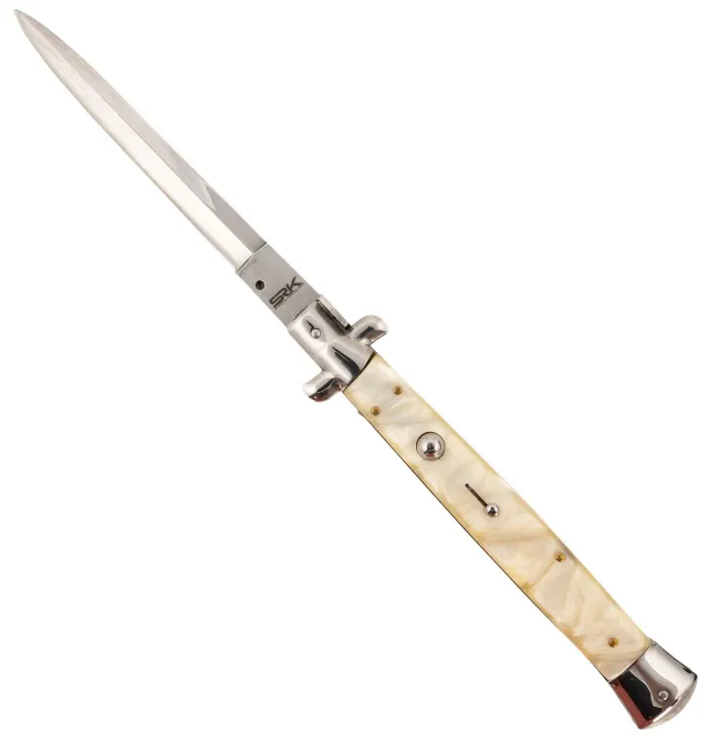 Steel River CIMOPD Spartan 6" Dagger Polished Blade 7" Pearl Handle