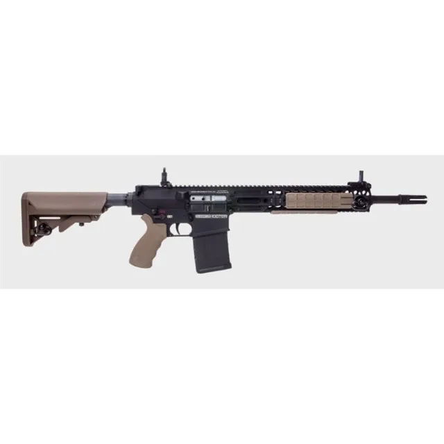 LMT Defense LM308SS 7.62x51 NATO 16" 20+1 Semi-Auto Rifle FDE/Black - Lewis Machine & Tool Company - 7.62 x 51 NATO