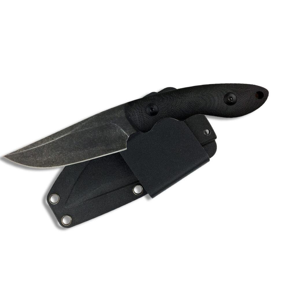 ABKT Elite AB004B Shadow Predator Knife, 3.5" D2 Blade, G10 Handle - Rock Ridge Outdoors