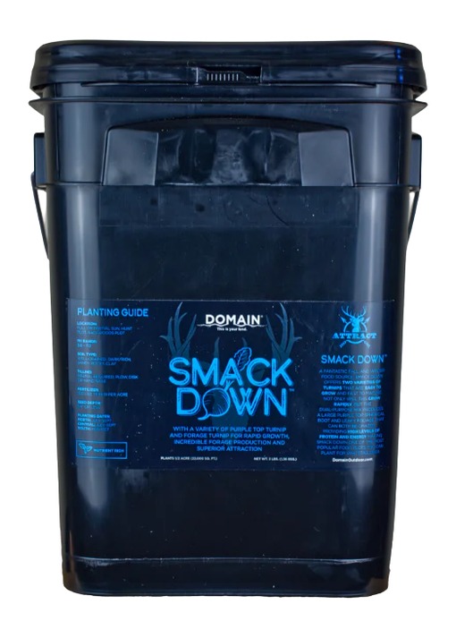 Domain SDFP3 Smack Down Seed, 1/2 Acre, 3 lbs, Turnip Mix, Annuals - Domain