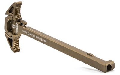 Super Charging Handle AR Style Aluminum Desert Dirt Hardcoat Md: 05-313S - Geissele