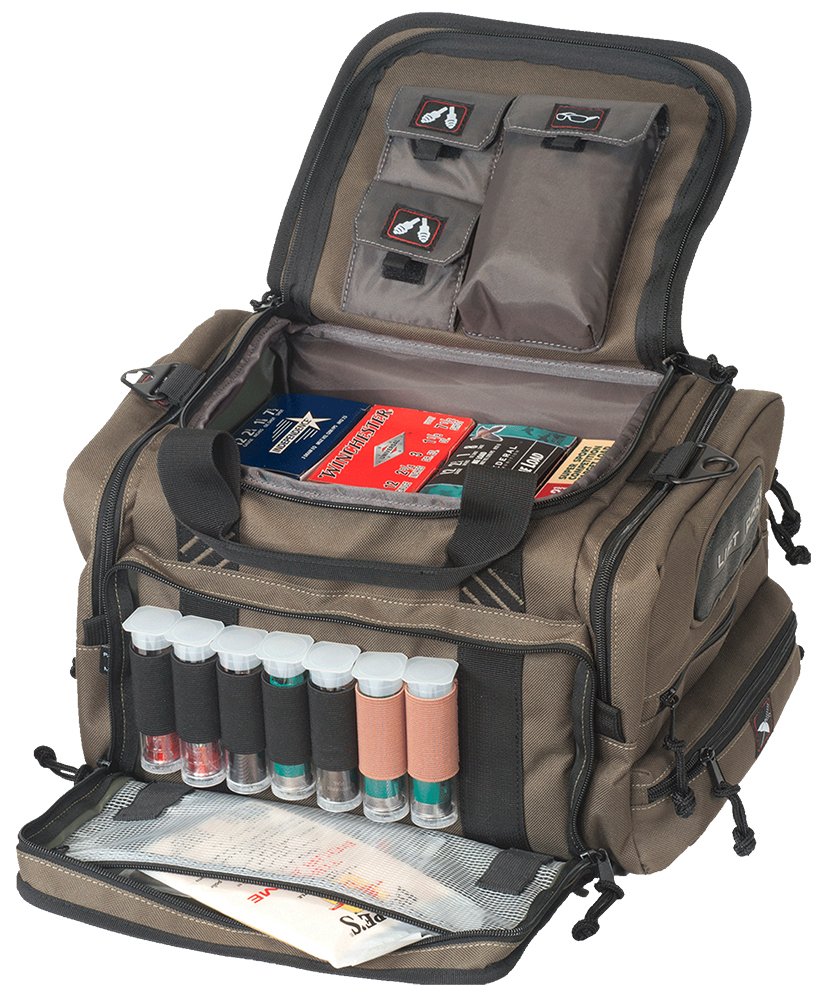 G Outdoors 1411SC Sporting Clays Range Bag OD Green Nylon 14"x11"x9" - GSM Outdoors