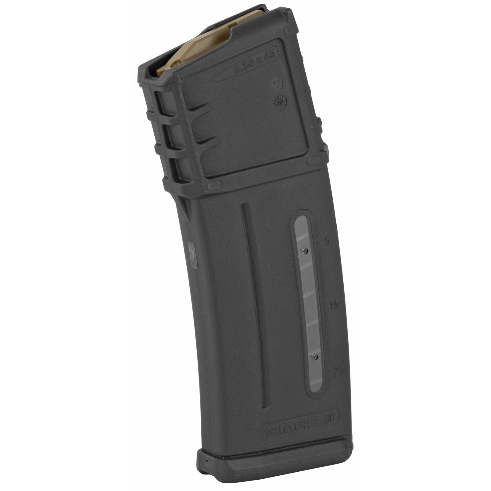 Magpul HK G36 PMAG 30G MagLevel 5.56x45 30-Round Window MAG234-BLK - Magpul Industries - 223 Remington