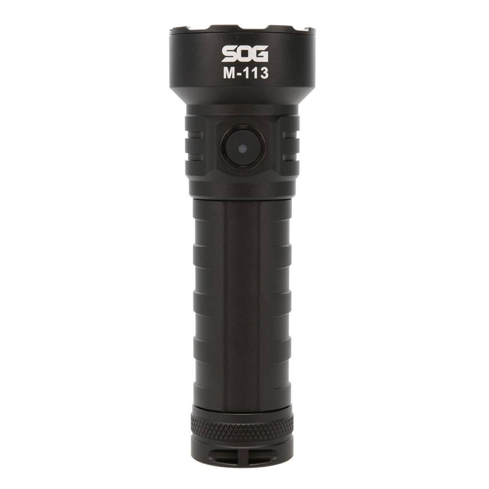 SOG M-113 Flashlight SOG-59-65-03-57 4000 Lumens Black 21700 Battery - SOG