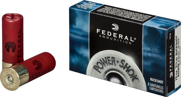 Federal Premium Ammunition P2582B 20 Gauge 3 in 2 Buckshot 18 Pellets - Federal Premium Ammunition - 20 Gauge