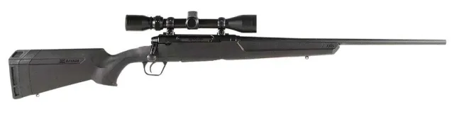 Buy Savage 32005 Axis XP 7mm-08 Rem 22" Black Synthetic Stock 3-9x40 Scope online