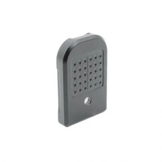 SHIELD ARMS S15 MAG +0 GREY ALUMINUM BASE PLATE FITS GLOCK 43X/48 MAGS